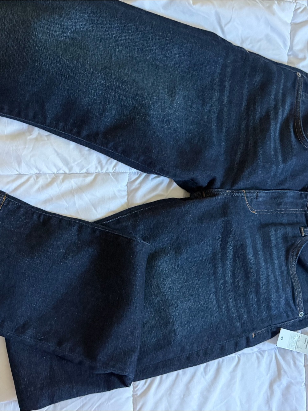 AG Adriano Goldschmied Men's Slim Straight Dark Indigo Jeans